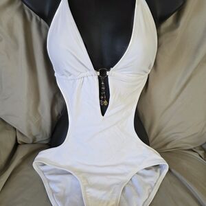 No Boundaries White One Piece Swimsuit